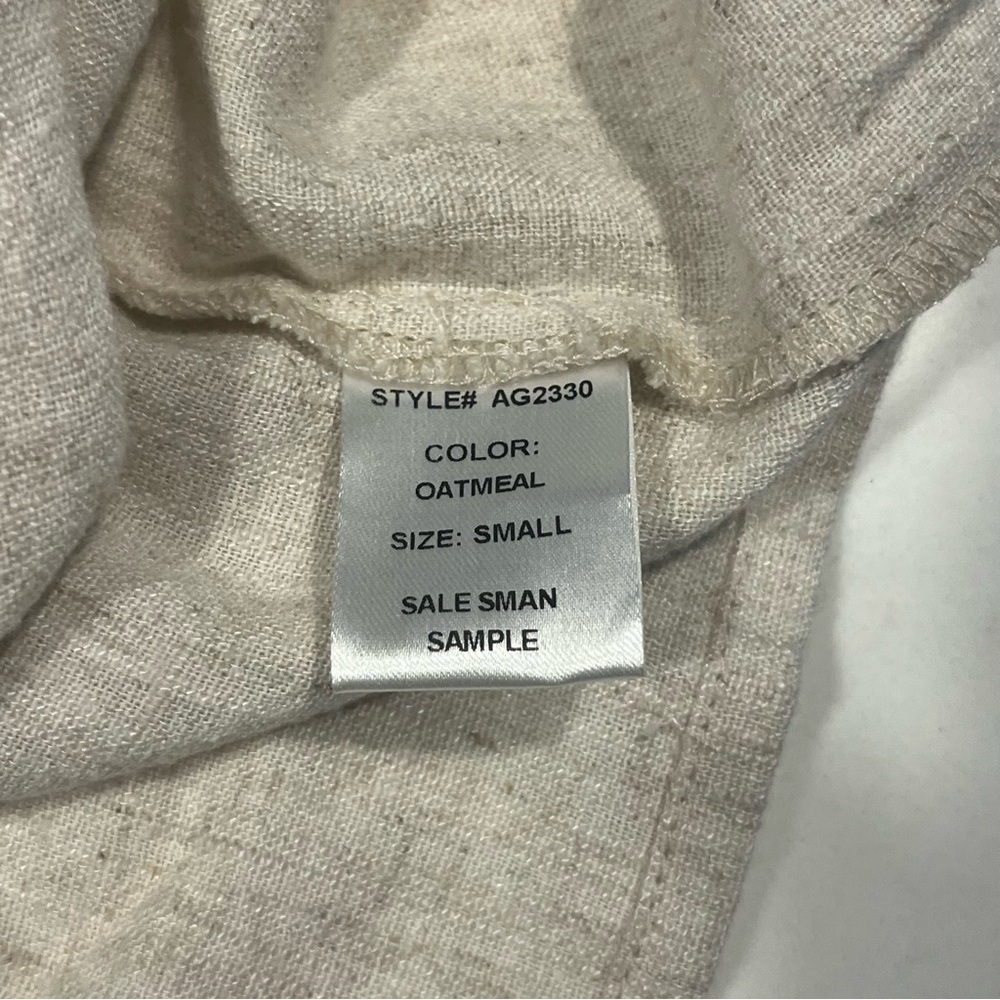 Sadie & Sage Oatmeal Sugarloaf Top Mini Dress Small - Picture 7 of 10